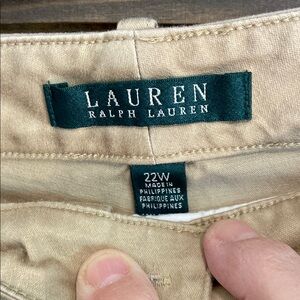 Lauren Ralph Lauren Khaki Capris